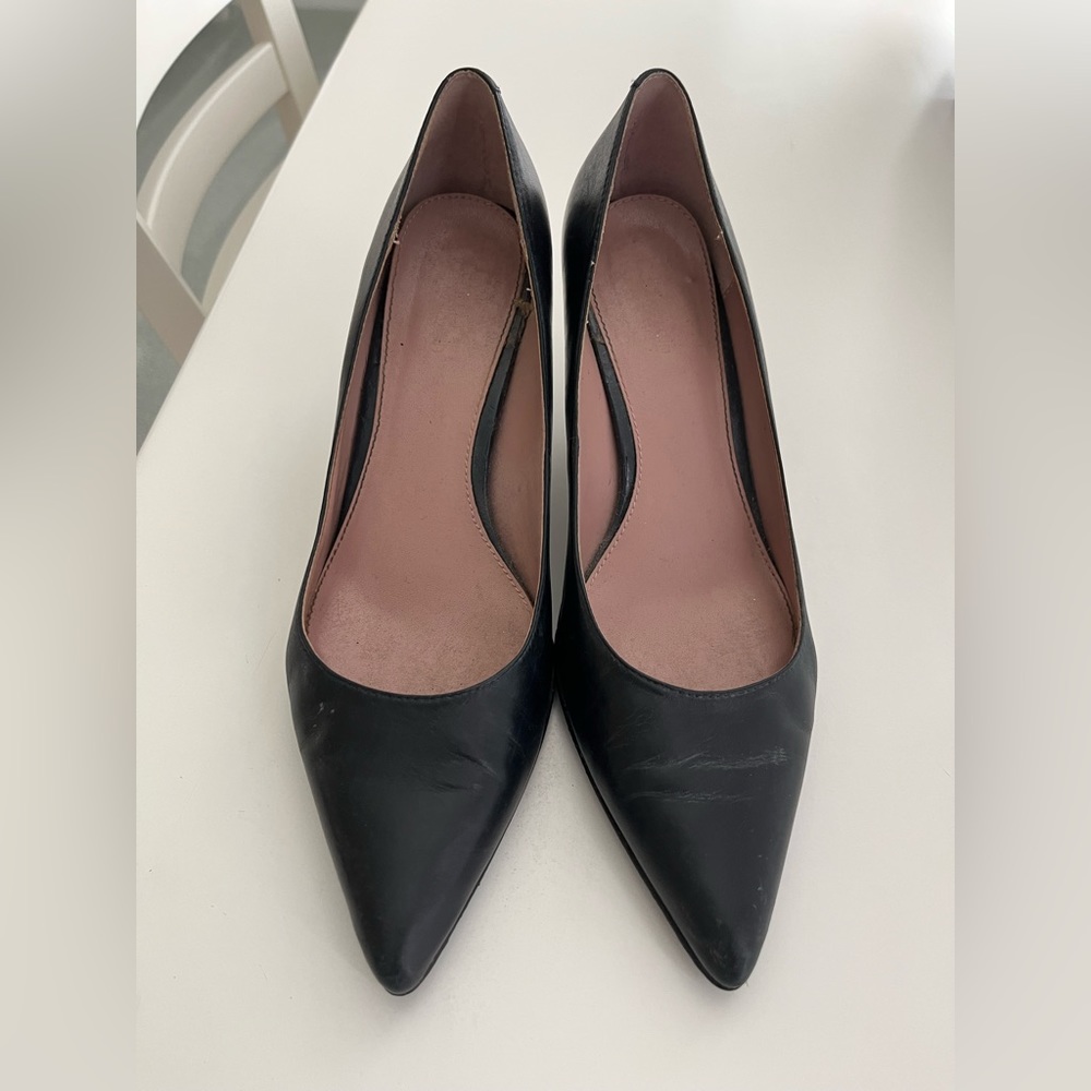 Navy blue Calvin Klein heels